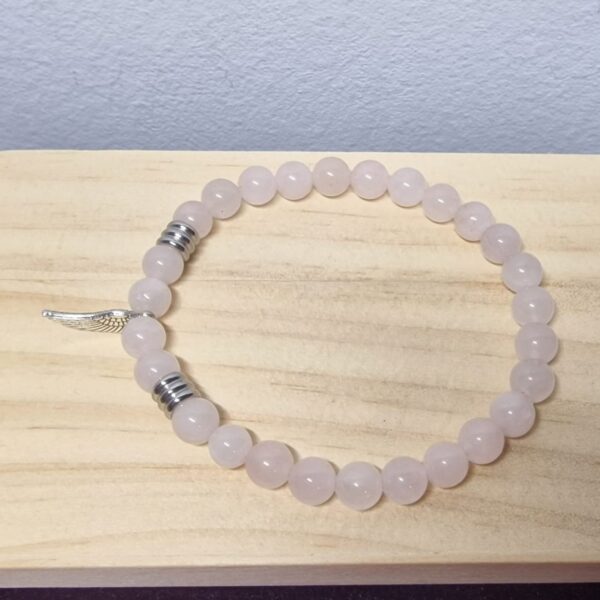 Bracciale Arcangelo Gabriele per Attirare l'Amore e Nuovi Messaggi in Pietra Naturale - immagine 4