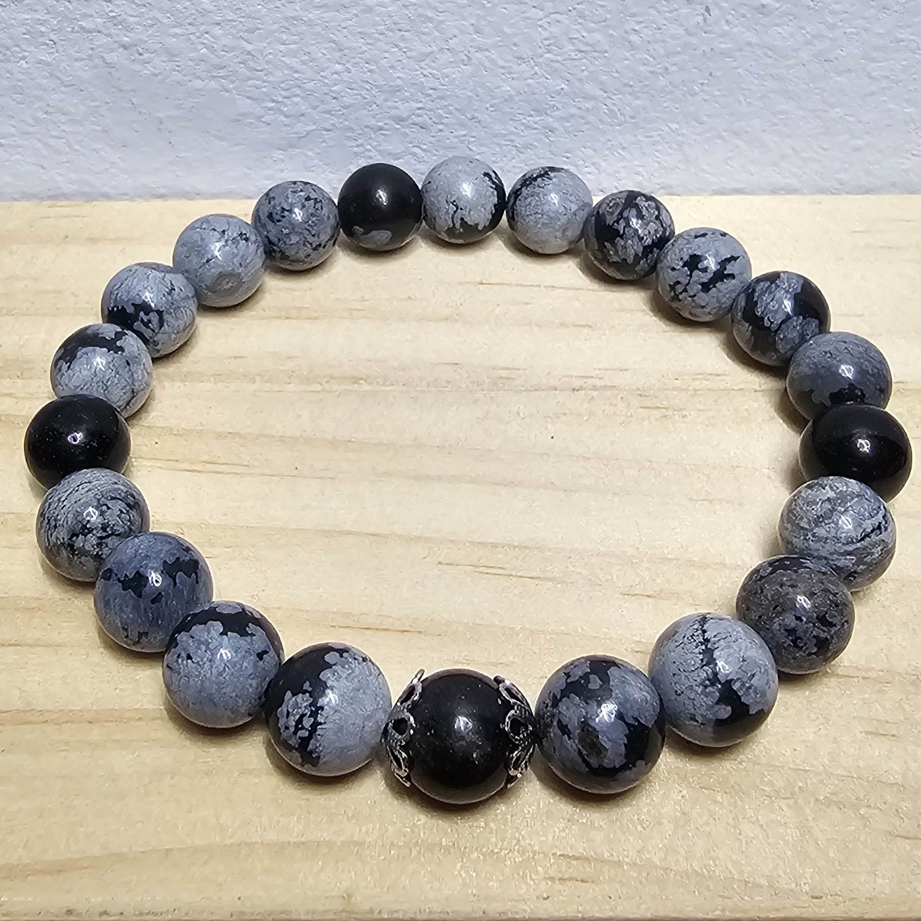 KIT PROTEZIONE - Shungite + Ossidiana Fiocco di Neve - immagine 2